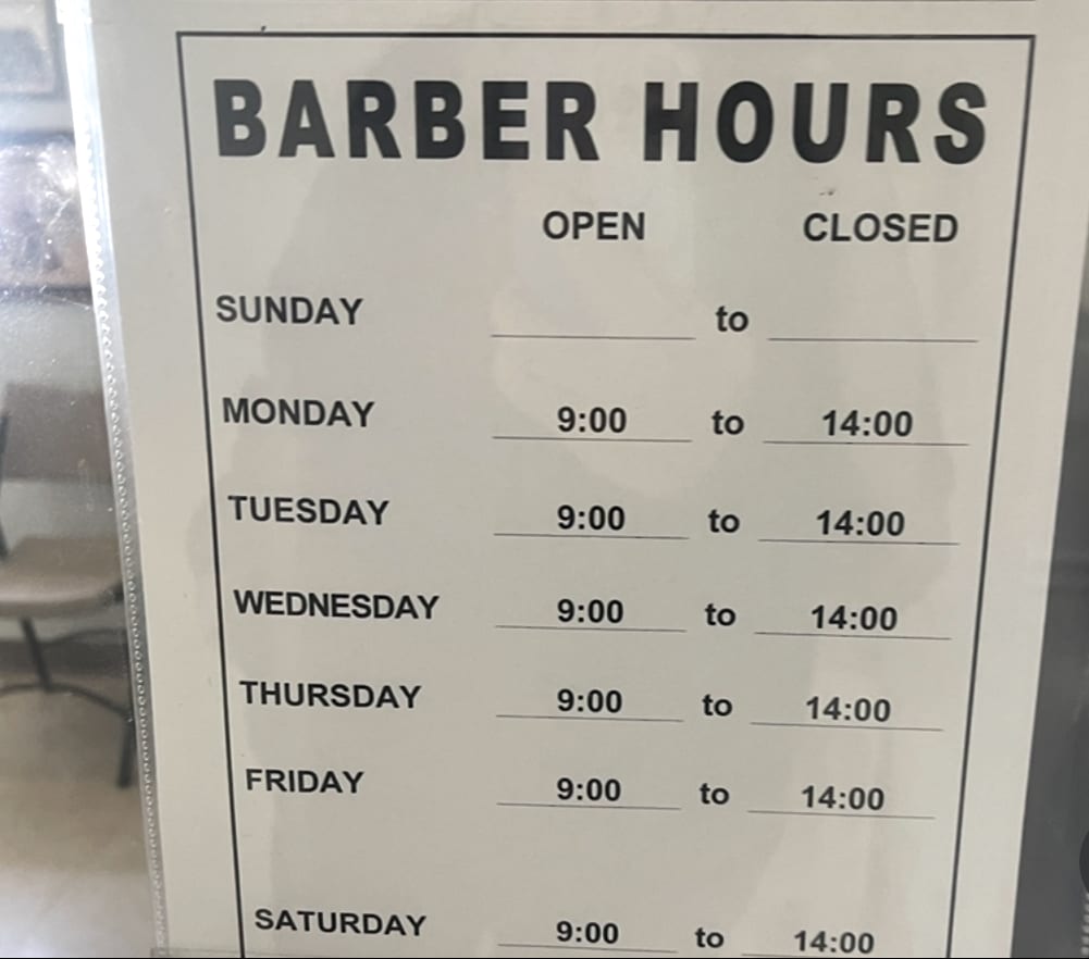 Coast Guard Barber Shop