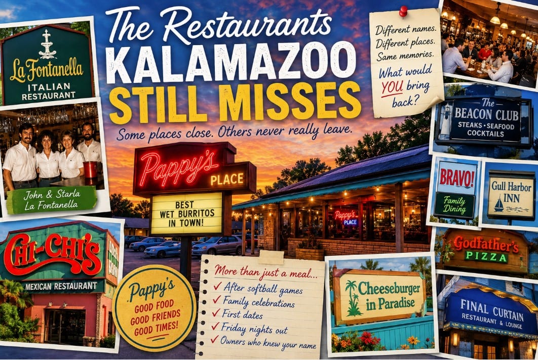 Kalamazoo's Lost Restaurants: The Beloved Bites We're Still Mourning