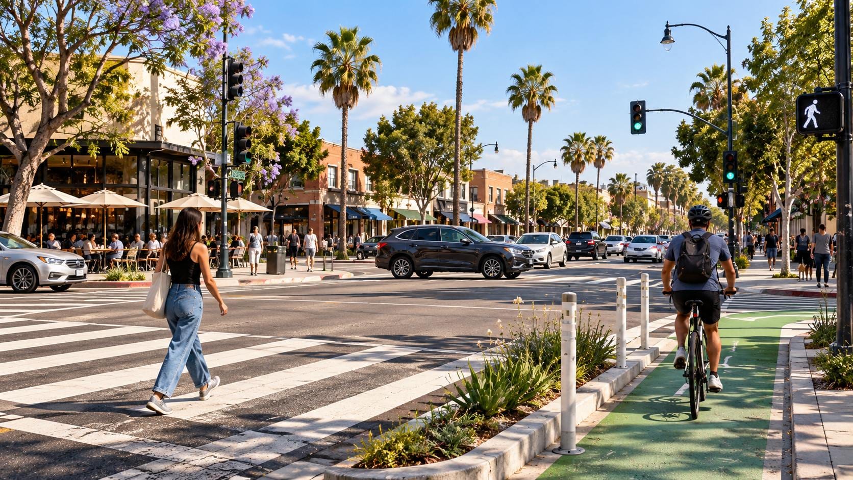 Hollywood Six-Way Intersection Redesign: What LADOT Proposes