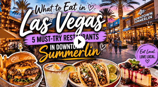 Summerlin Weekend Guide: 5 Restaurants, Happy Hours & Hidden Gems 🍔🍹