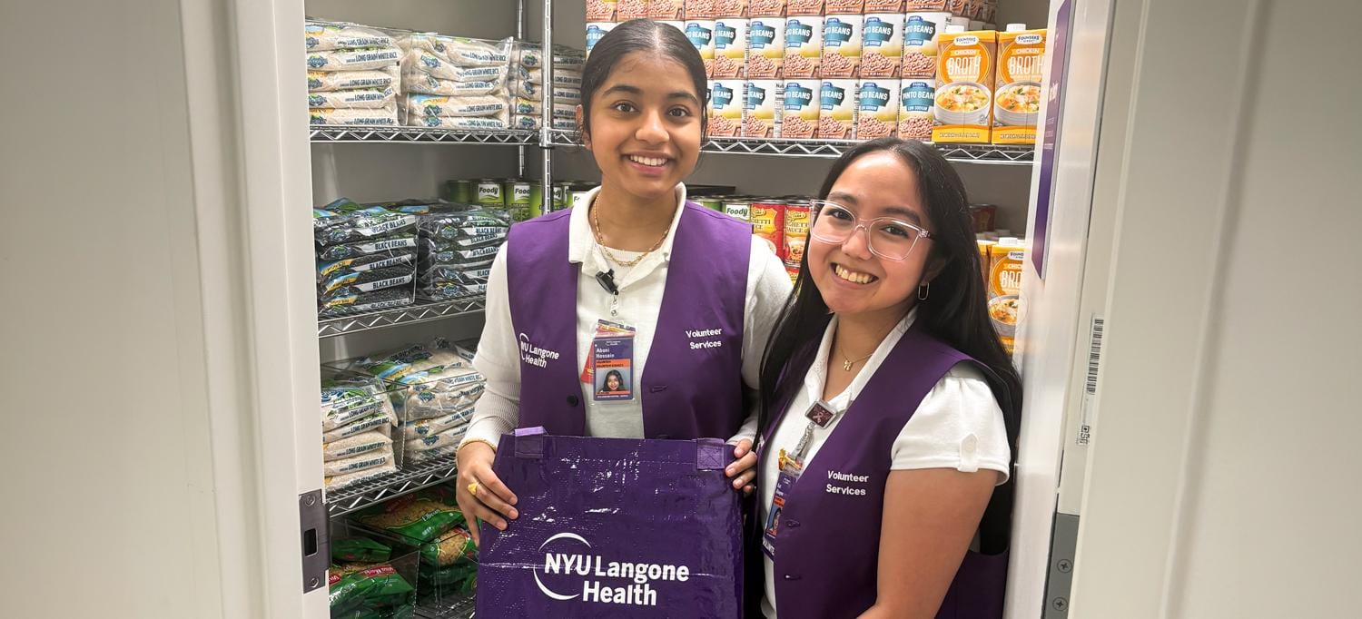 NYU Langone Hospital-Suffolk Opens Food Pantry For Patients