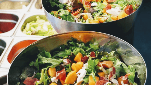Salad & Cake