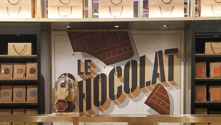 Le Chocolat Alain Ducasse, Corner Galeries Lafayette Champs-Elysées