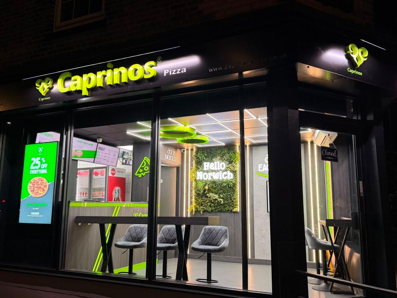 Caprinos Pizza Norwich, photo 2