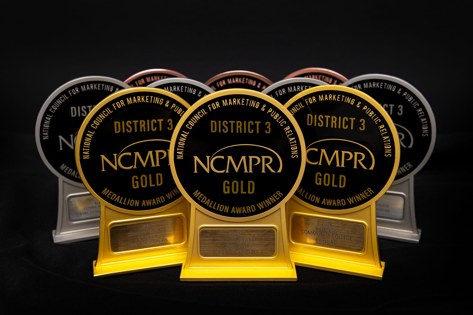 KCC Wins 10 NCMPR Medallion Awards in Battle Creek