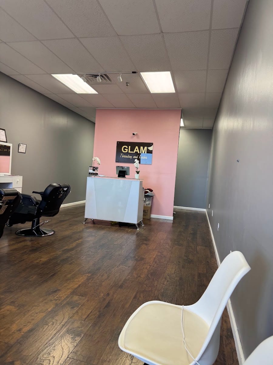 Glam Threading and Lashes