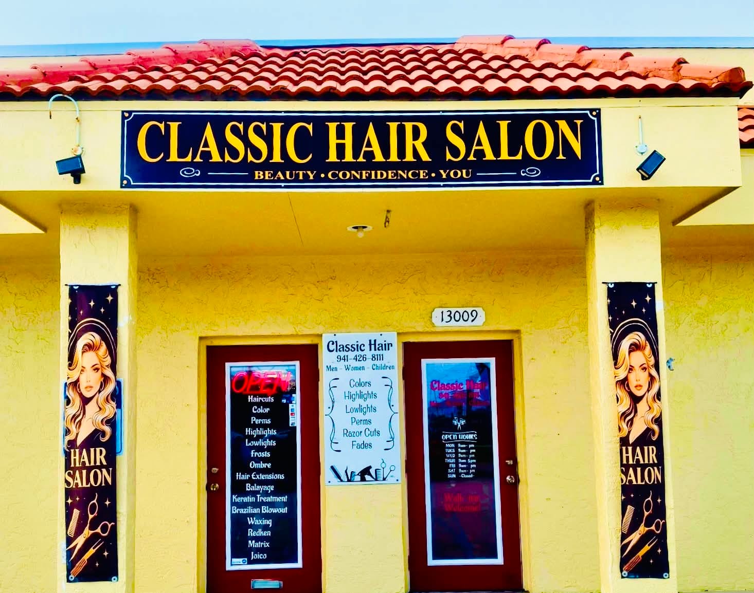 CLASSIC HAIRCUTS AND SALON