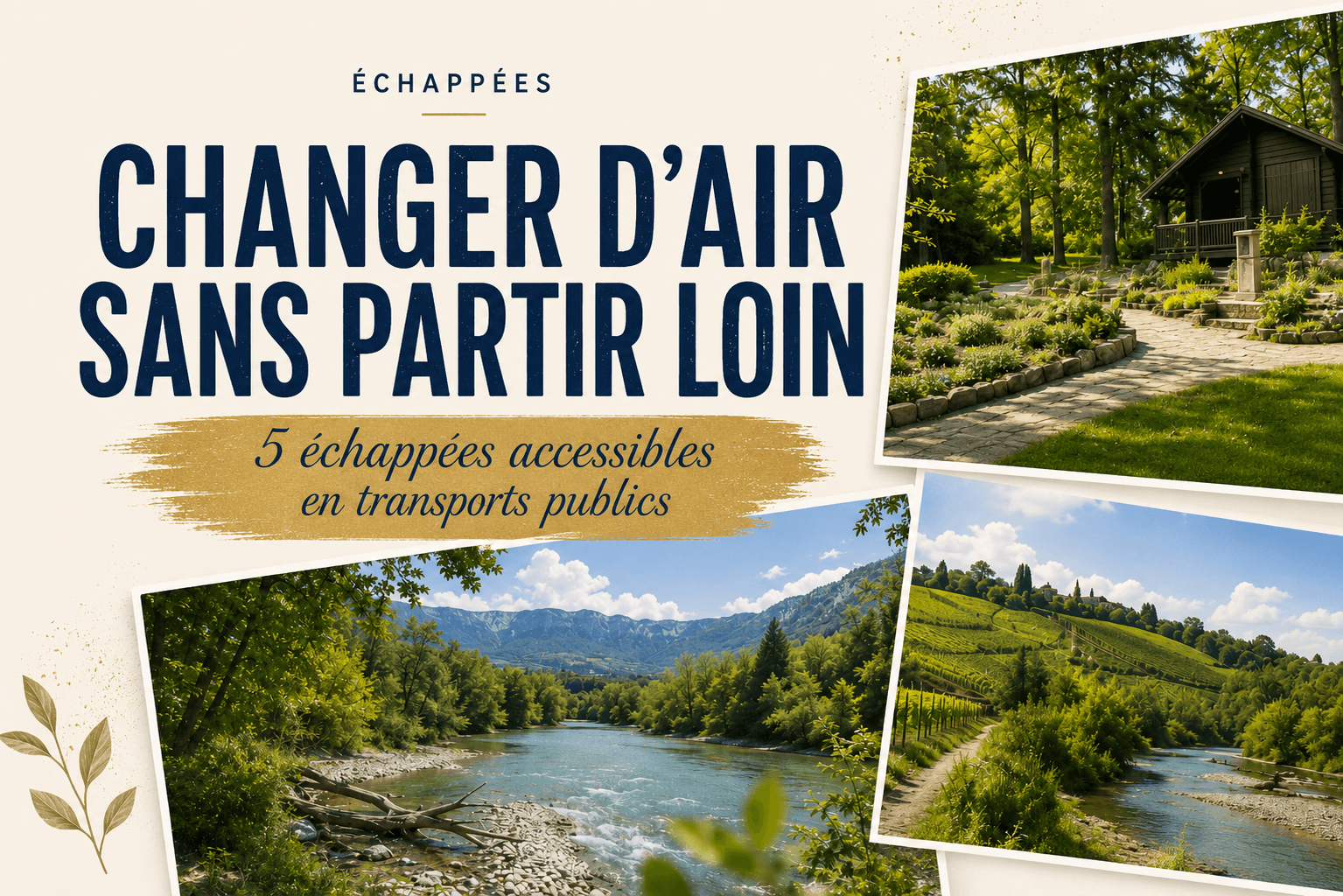 Cette semaine à Genève : escapades, bonnes adresses et sorties d’été
