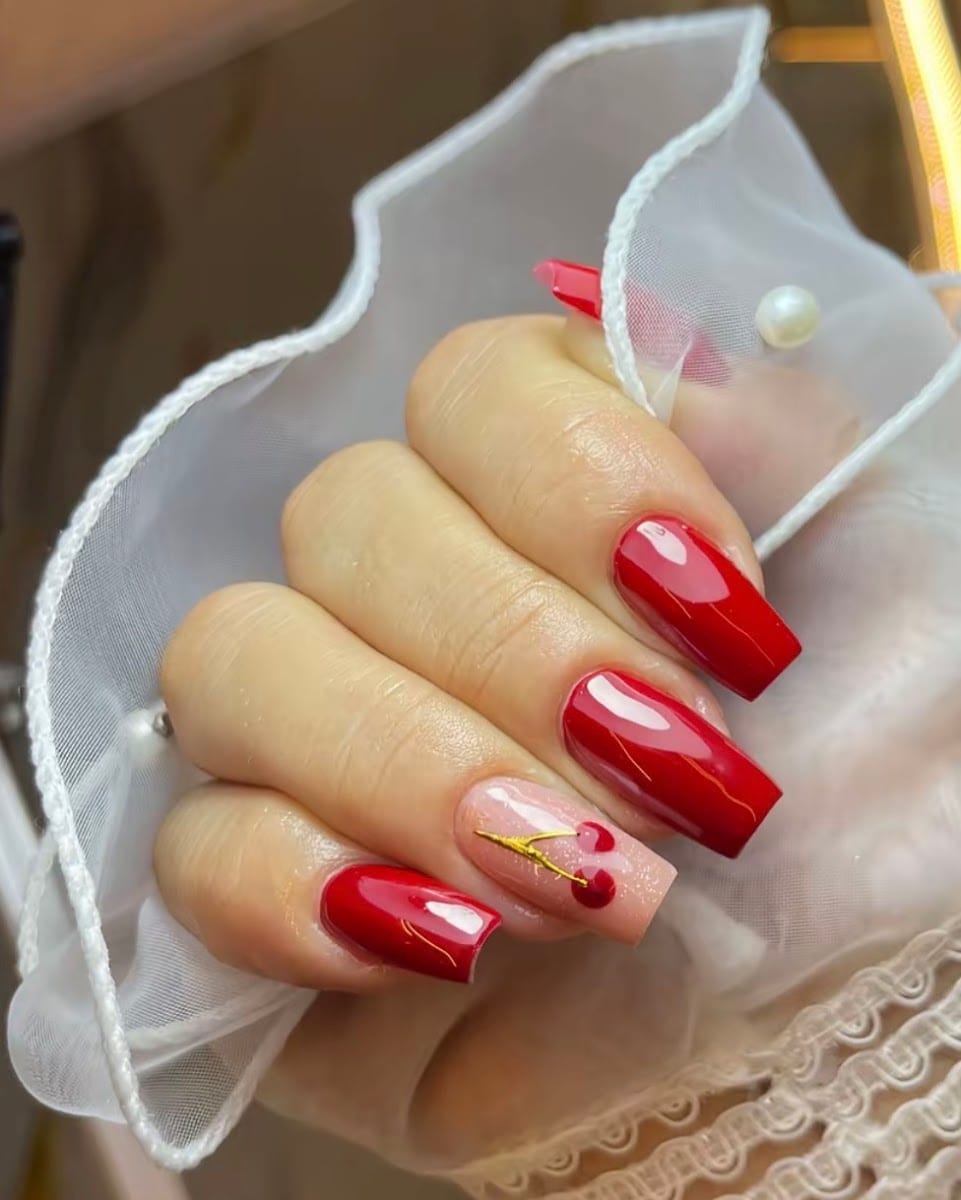 Lluvia lili nails, photo 3