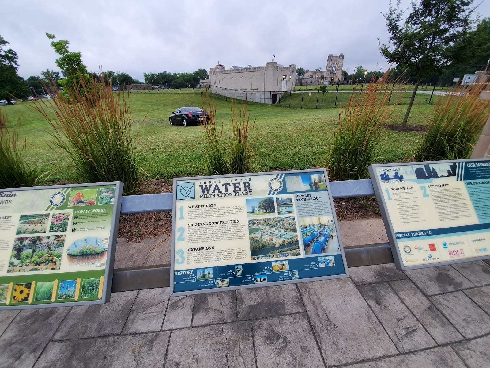 Three Rivers water filtration park