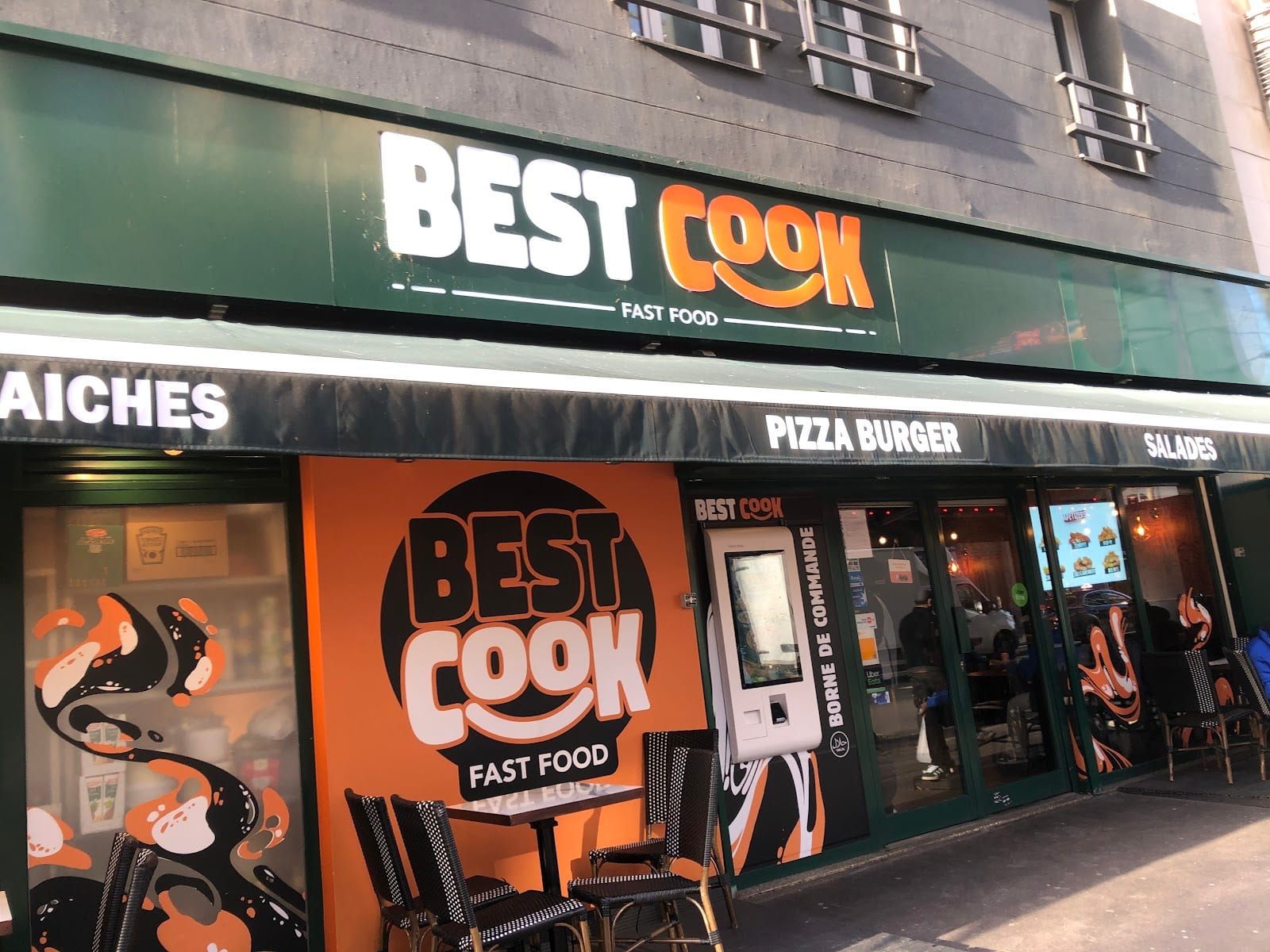 Best Cook restaurant rapide Burger Pizza Saint Ouen