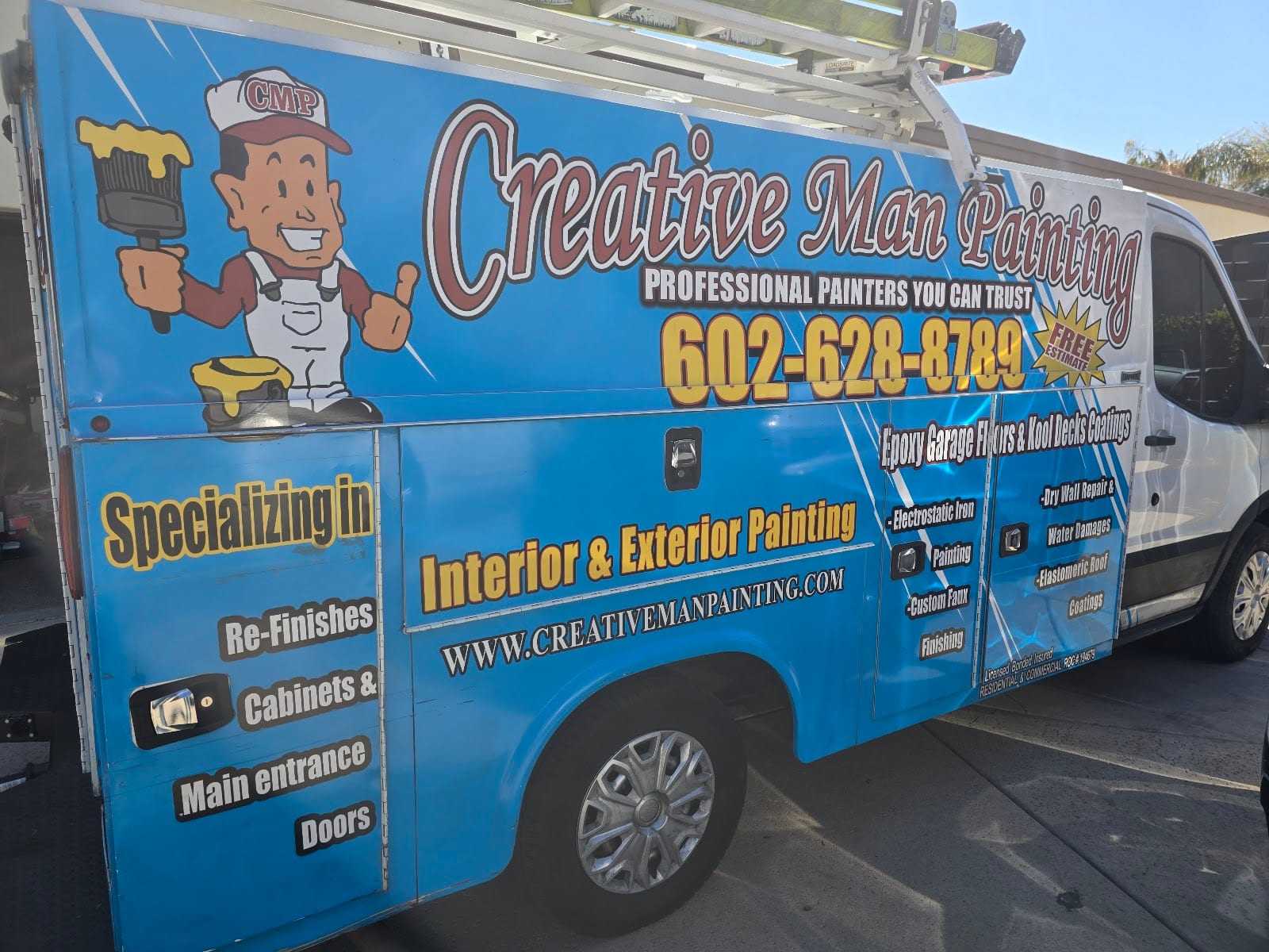 Creative Man Painting