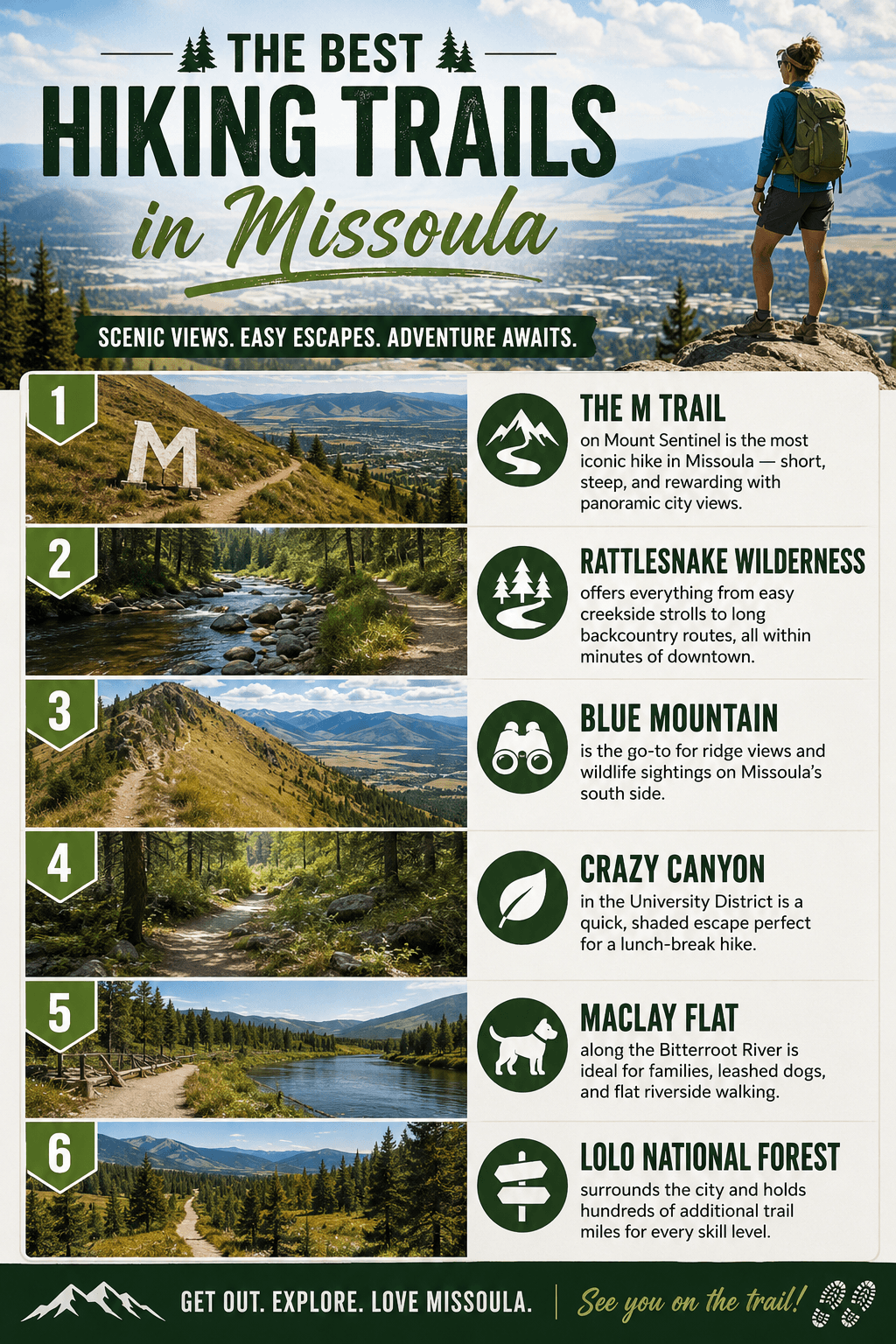 Best Hiking Trails Near Missoula: Your Local Guide to the Top Spots