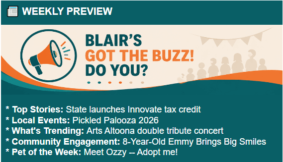 Fighting Suicide, Trail Triumph & New Tax Credits—Blair County’s Bold Week Ahead!
