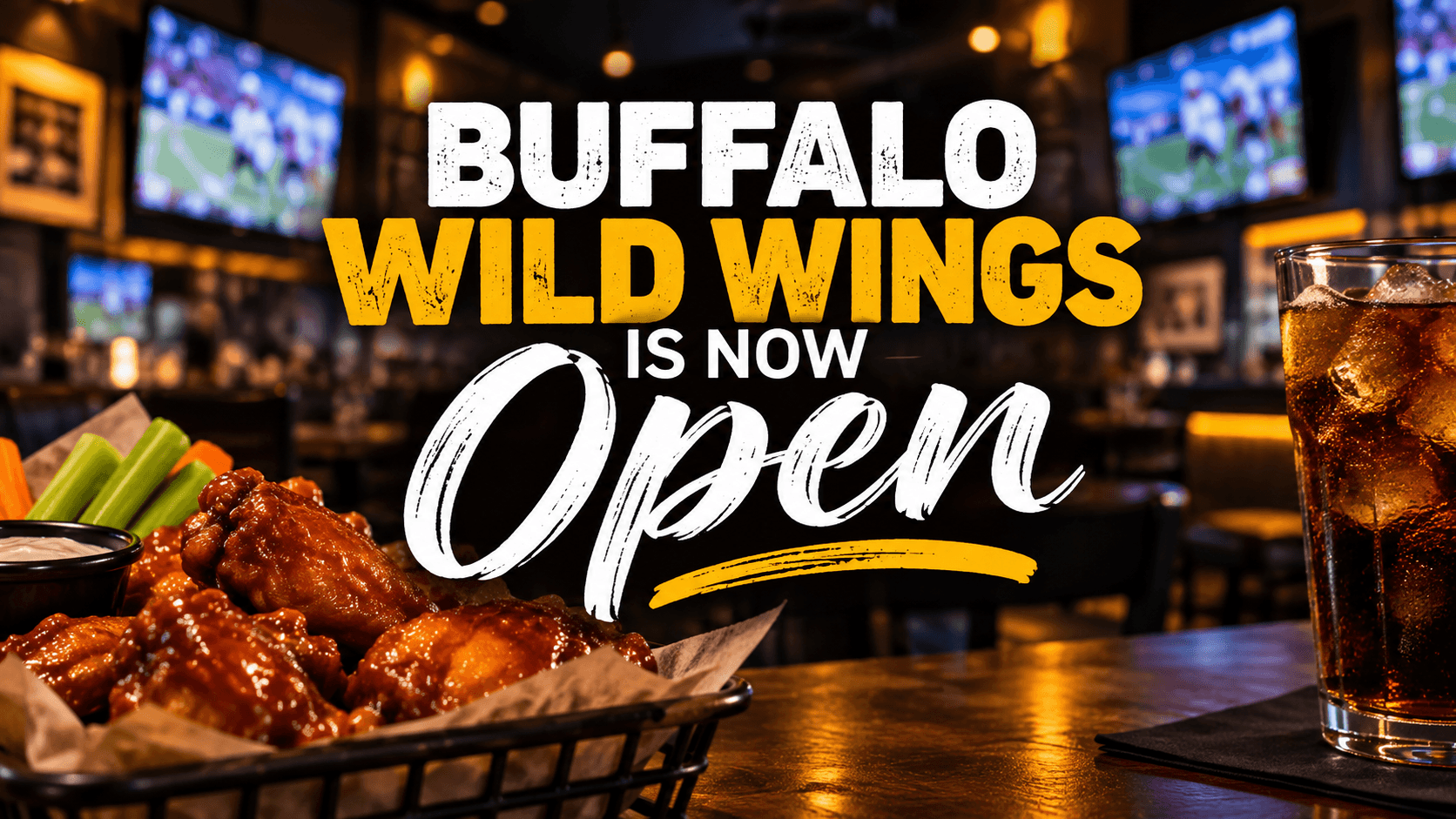 Buffalo Wild Wings Is Now Open in Anderson, SC