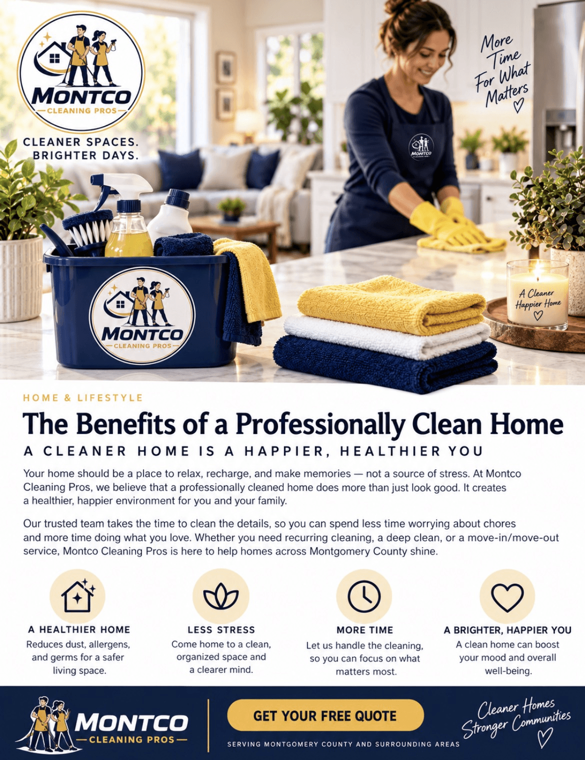A Cleaner Home, More Time for You