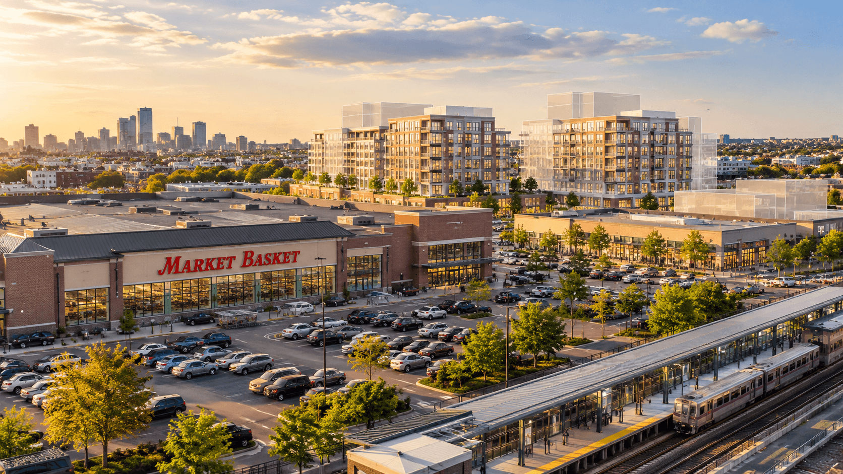 Market Basket Floats 162 Apartments Next to Its Chelsea Store