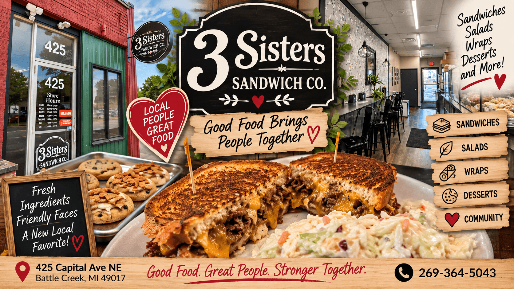 A new neighborhood sandwich stop
