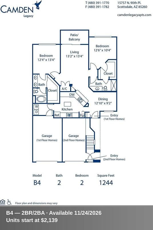 Camden Legacy Apartments