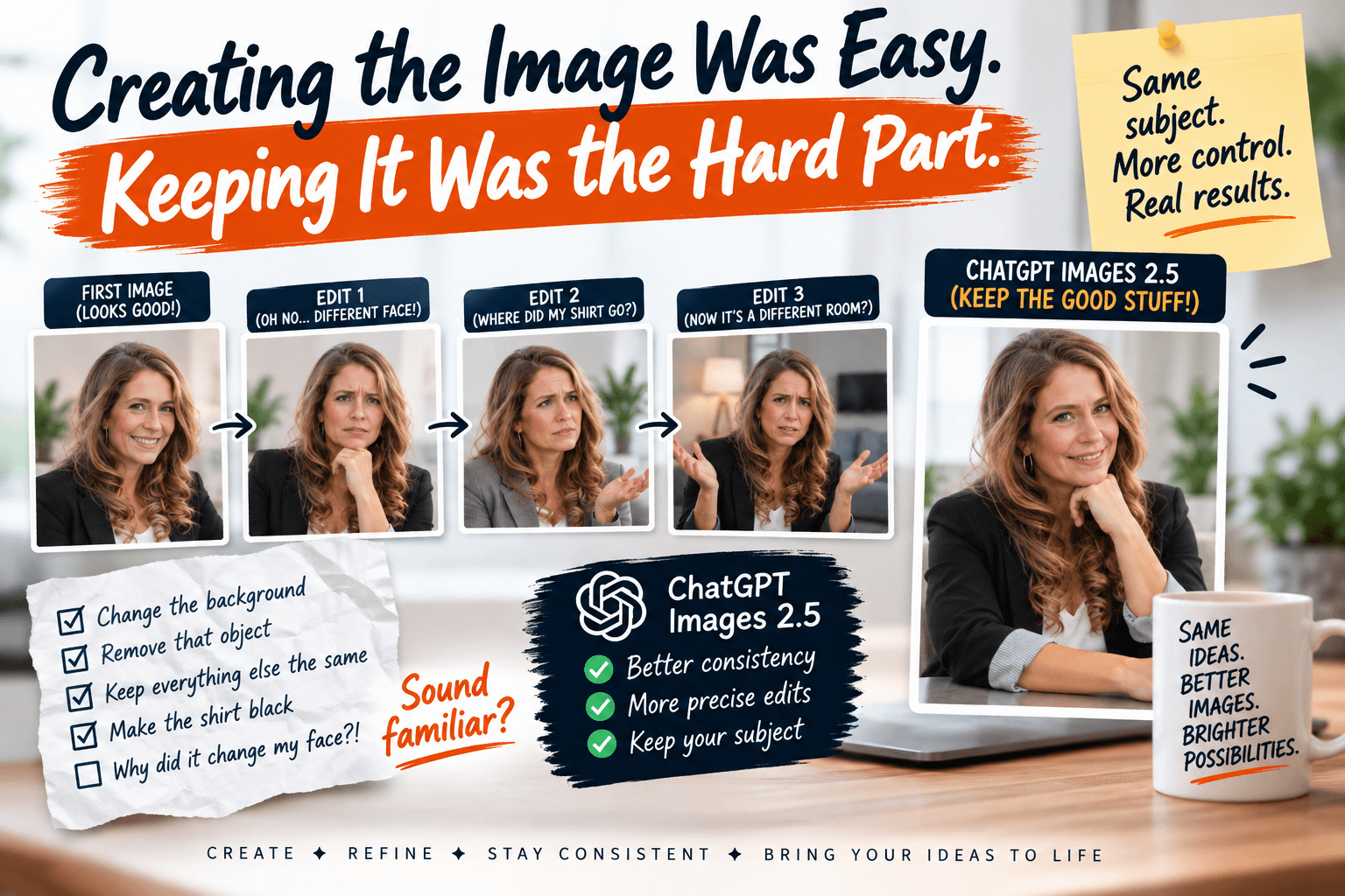 Creating the Image Was Easy. Keeping It Was the Hard Part.