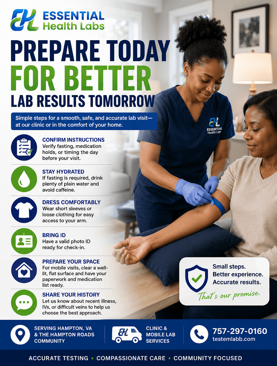 Essential Health Labs LLC| Mobile and Clinic Based Services, photo 3