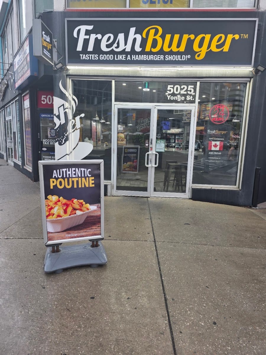 Fresh Burger Yonge Street
