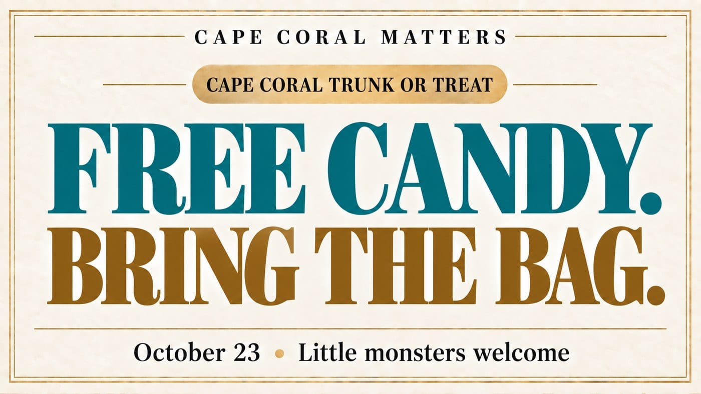 Cape Coral Trunk or Treat: Bring the Bag