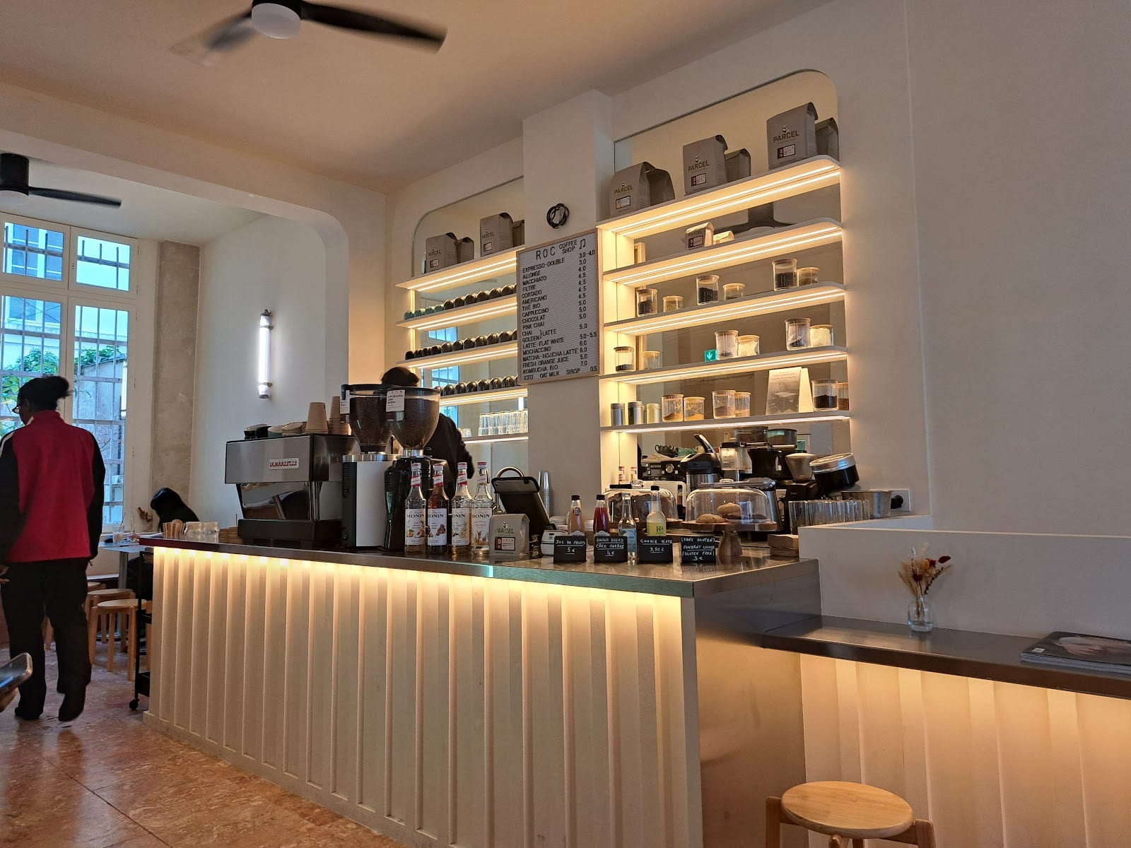 R O C coffee shop