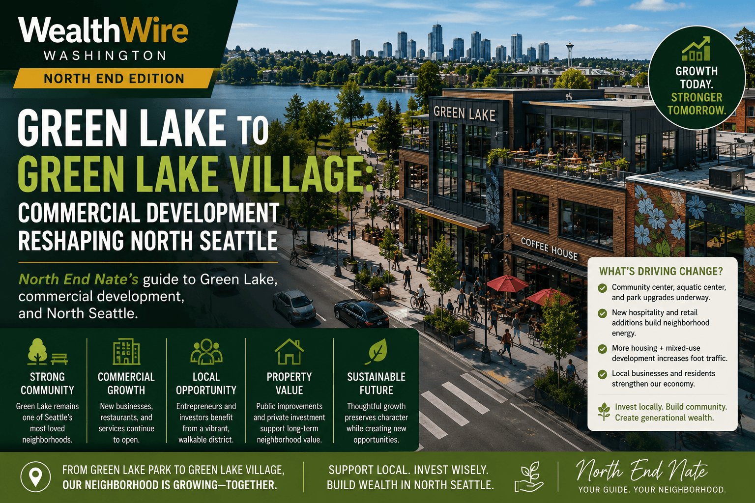 North Seattle Sold Out? Green Lake Goes Mall & Tech Bro Takeover Begins!