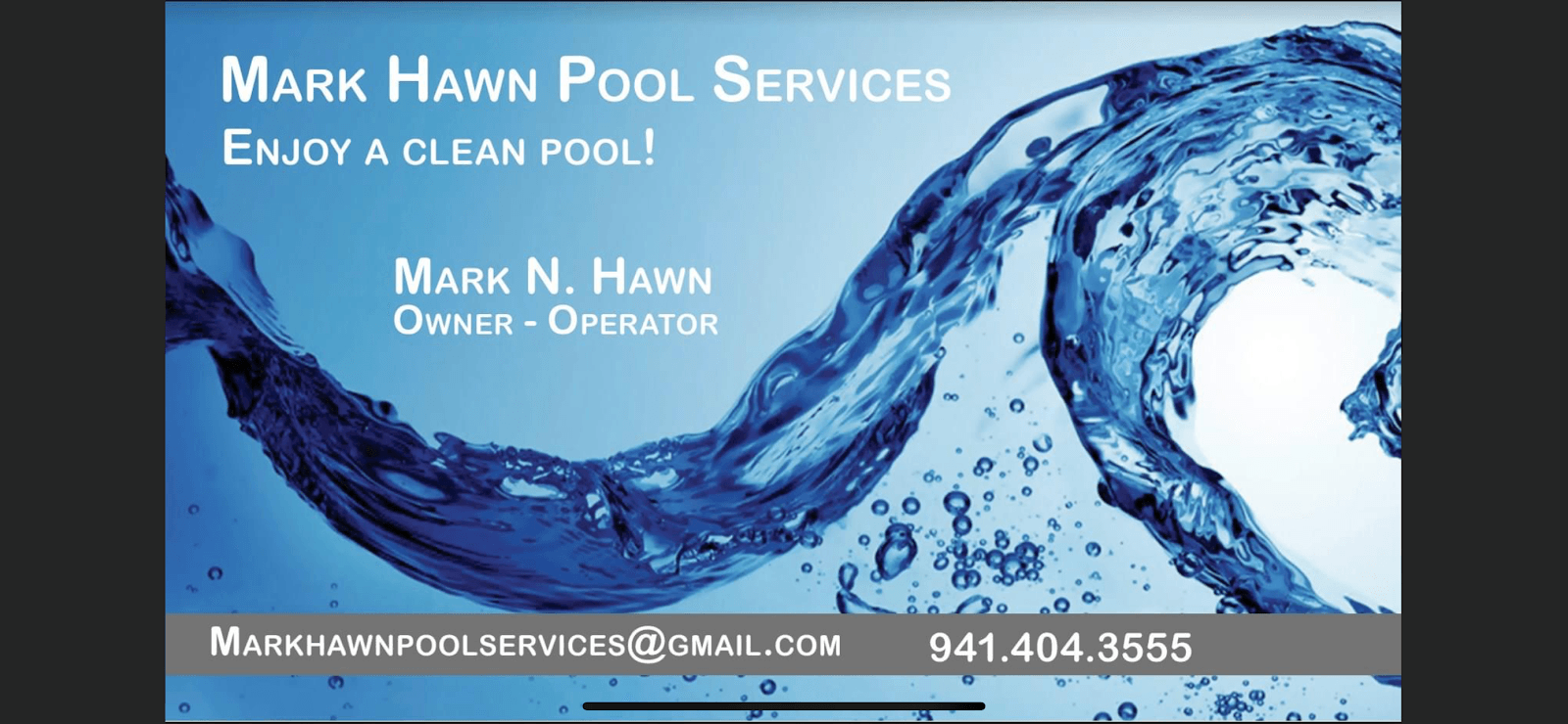 Mark Hawn Pool Services, photo 3