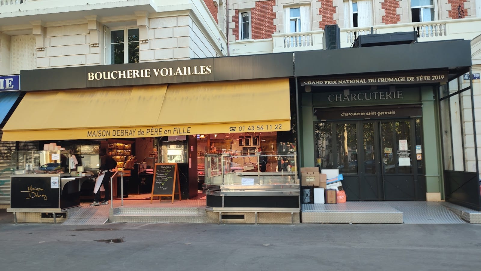 Boucherie parisienne Debray.