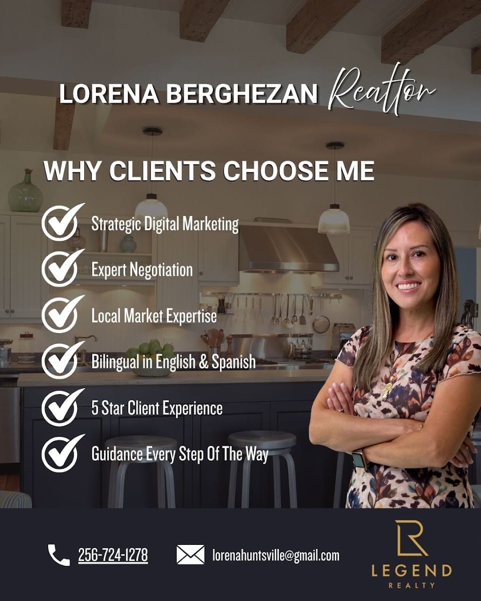 Lorena Berghezan Realtor at Legend Realty Madison, AL