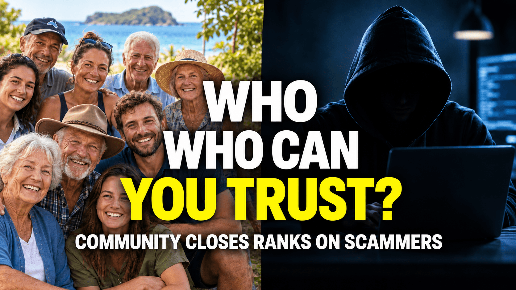 Coochie Community closes ranks on scammers!