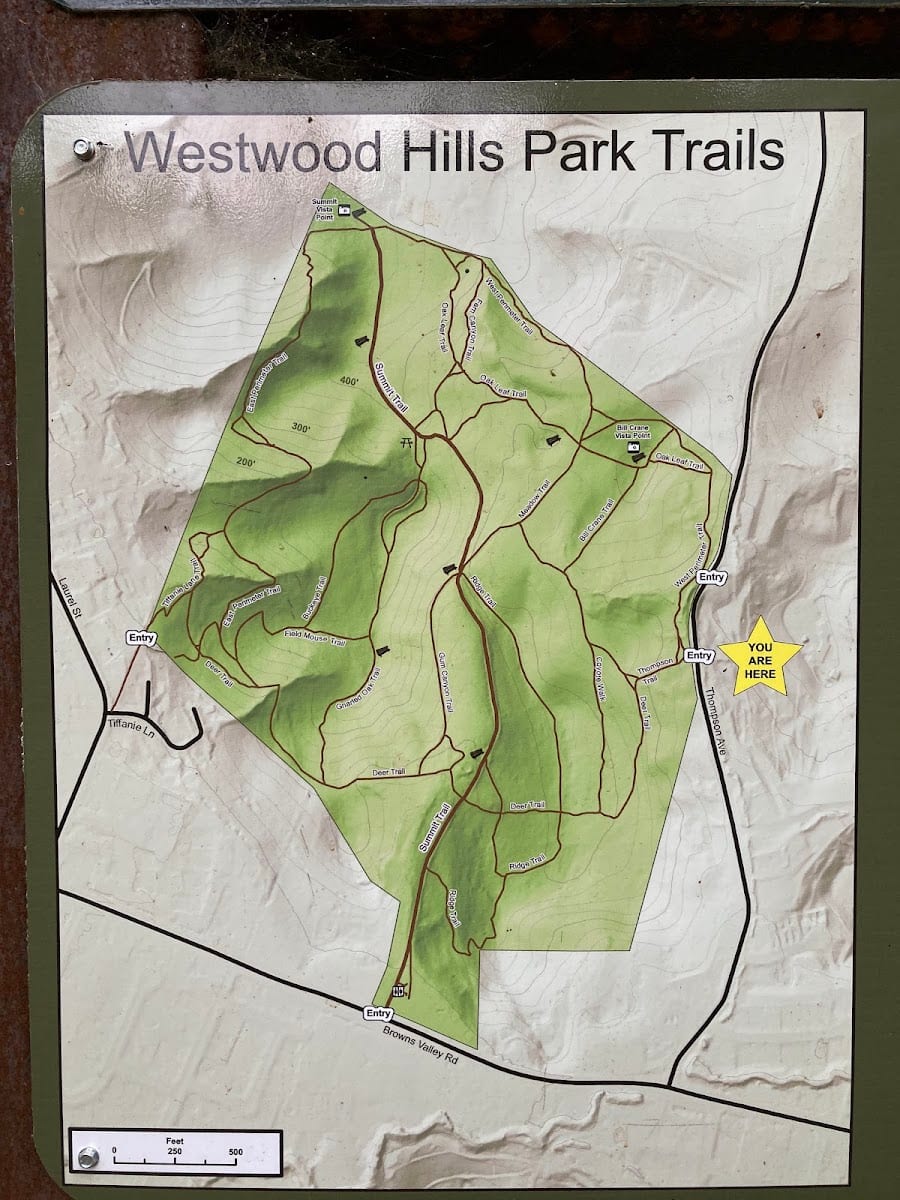 Westwood Hills - Thompson Trail Entry