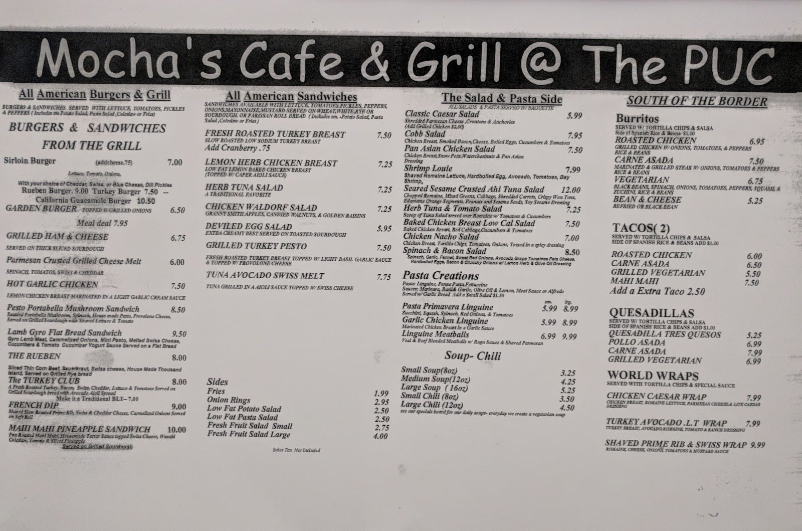 Mocha's Cafe & Grill