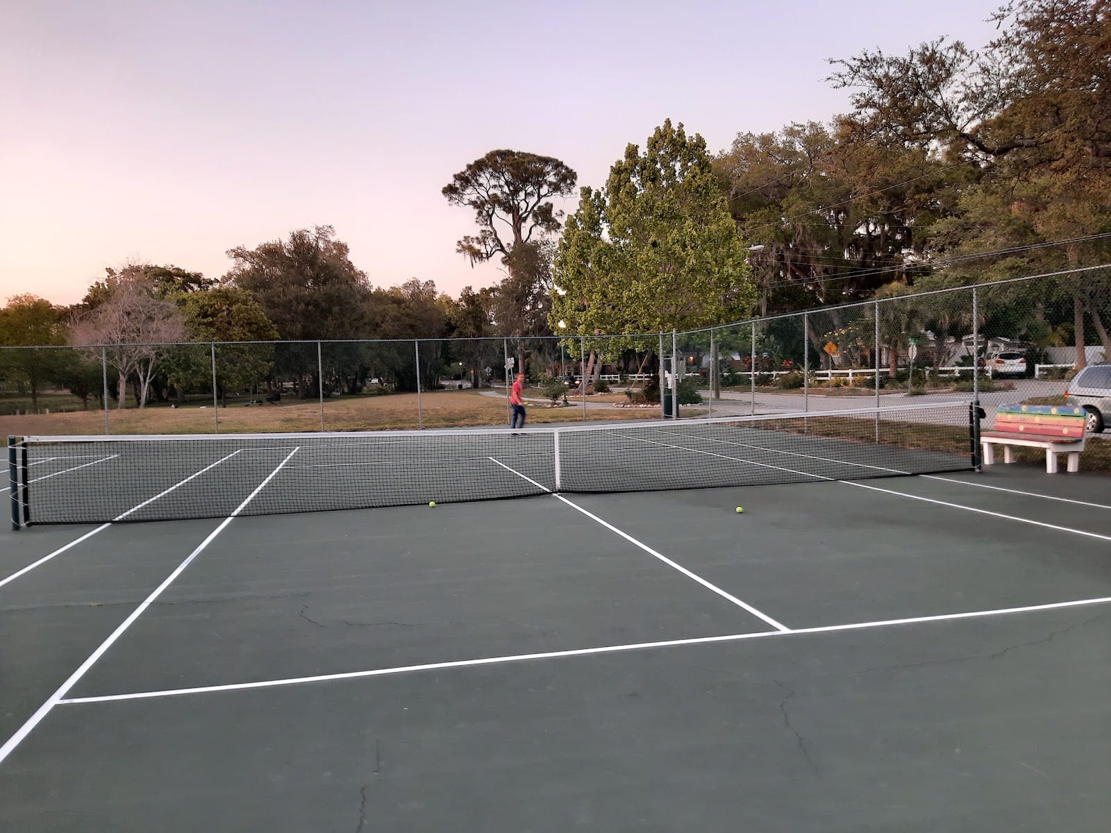 Tennis Courts at Gillespie Park