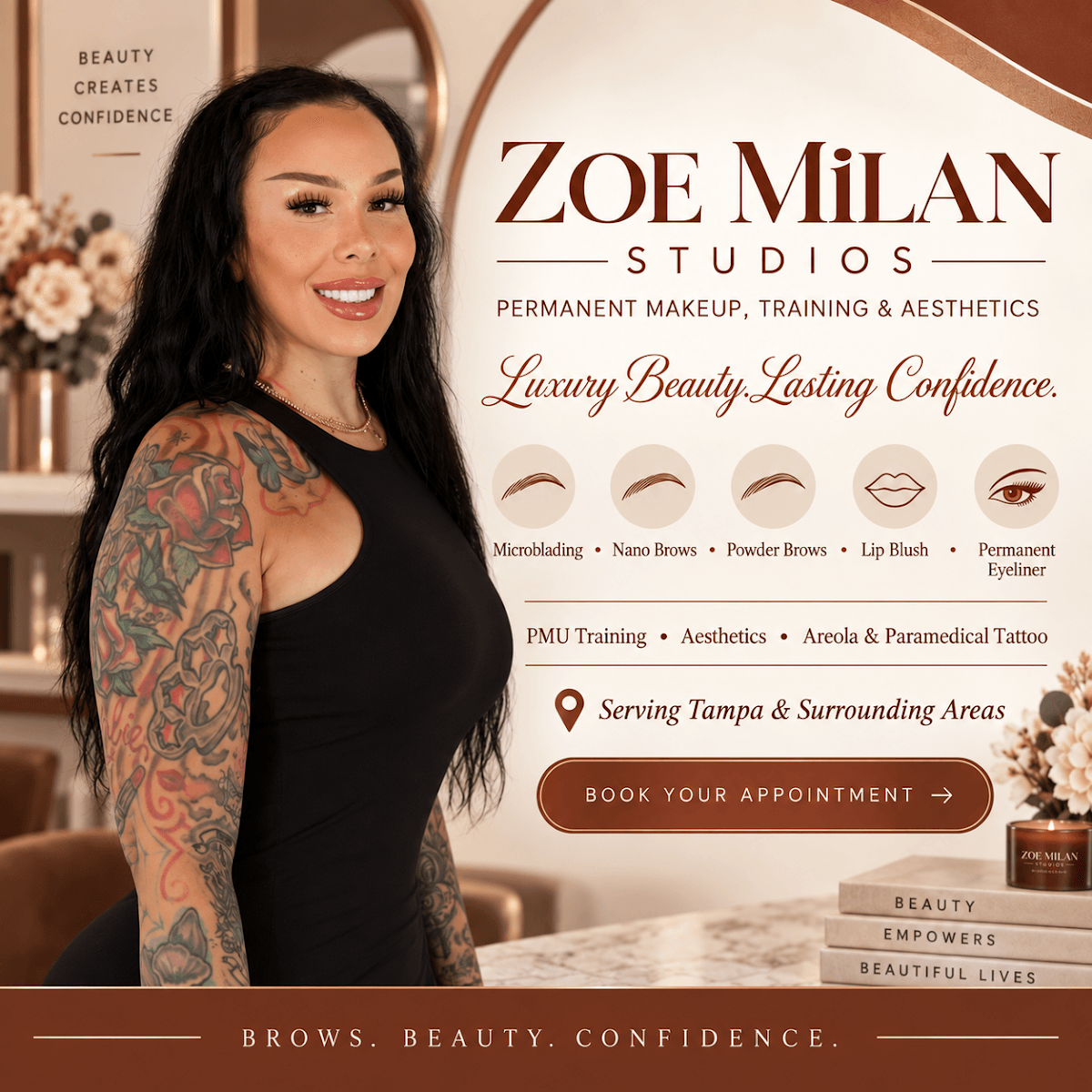 Zoe Milan Studios - Permanant Makeup, Training & Aesthetics, photo 2