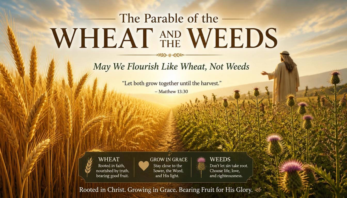 The Wheat and Weeds Parable Explained