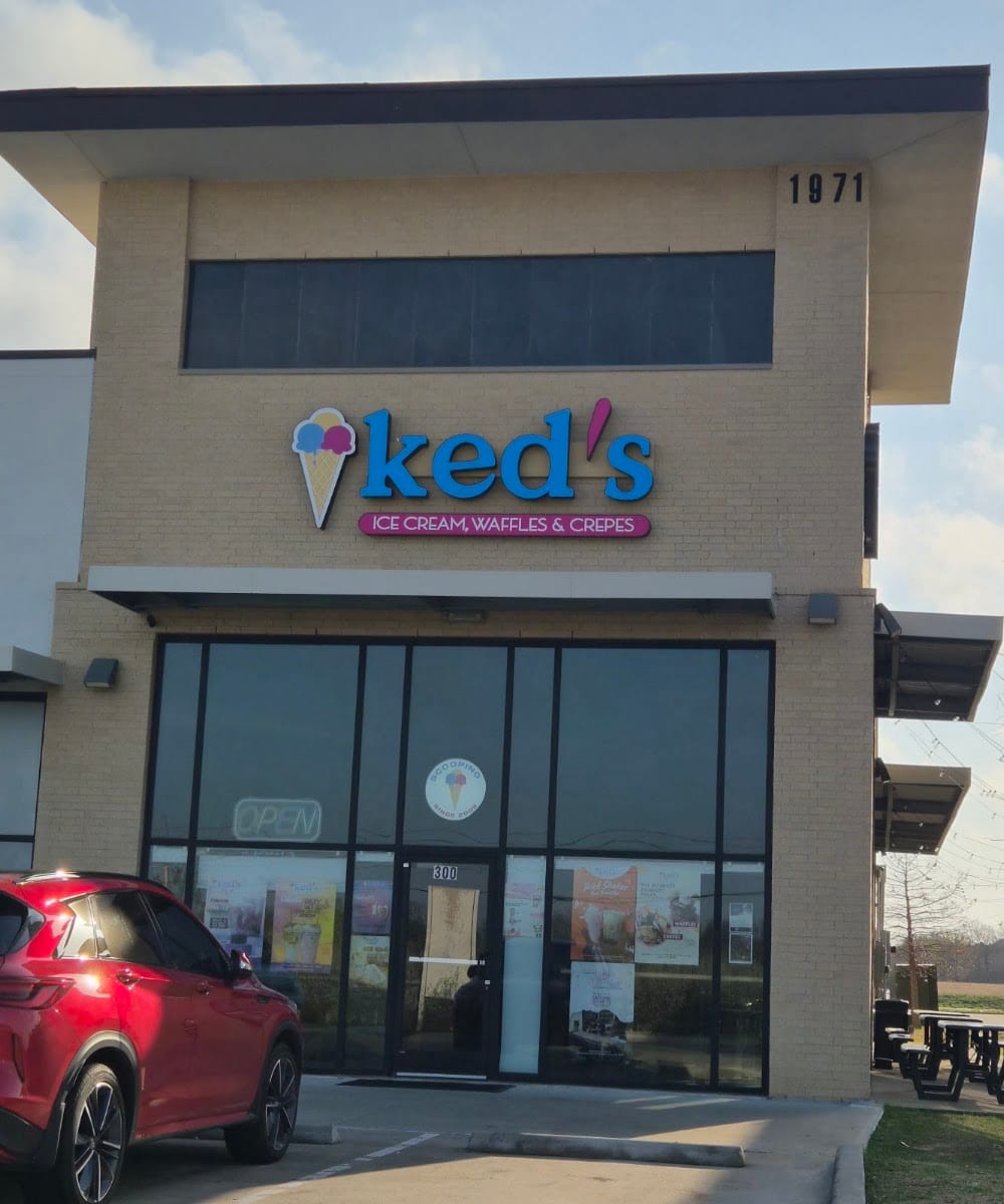 Ked's Ice Cream, Waffles & Crepes Little Elm