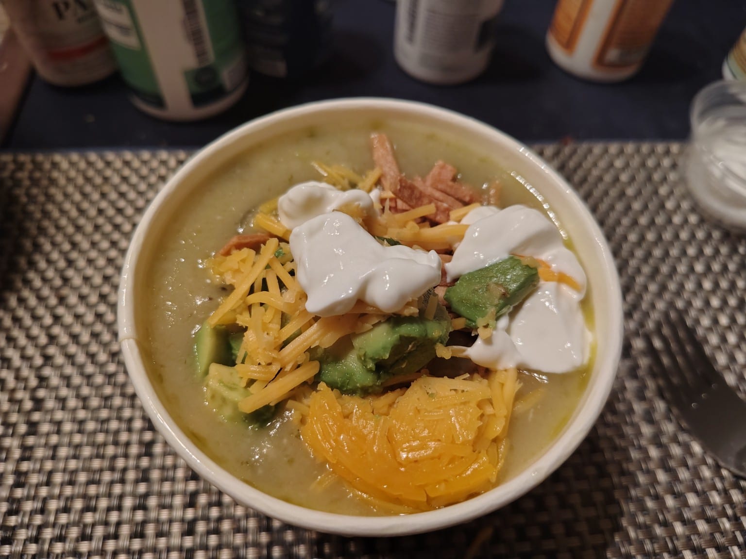 Our chicken tortilla soup