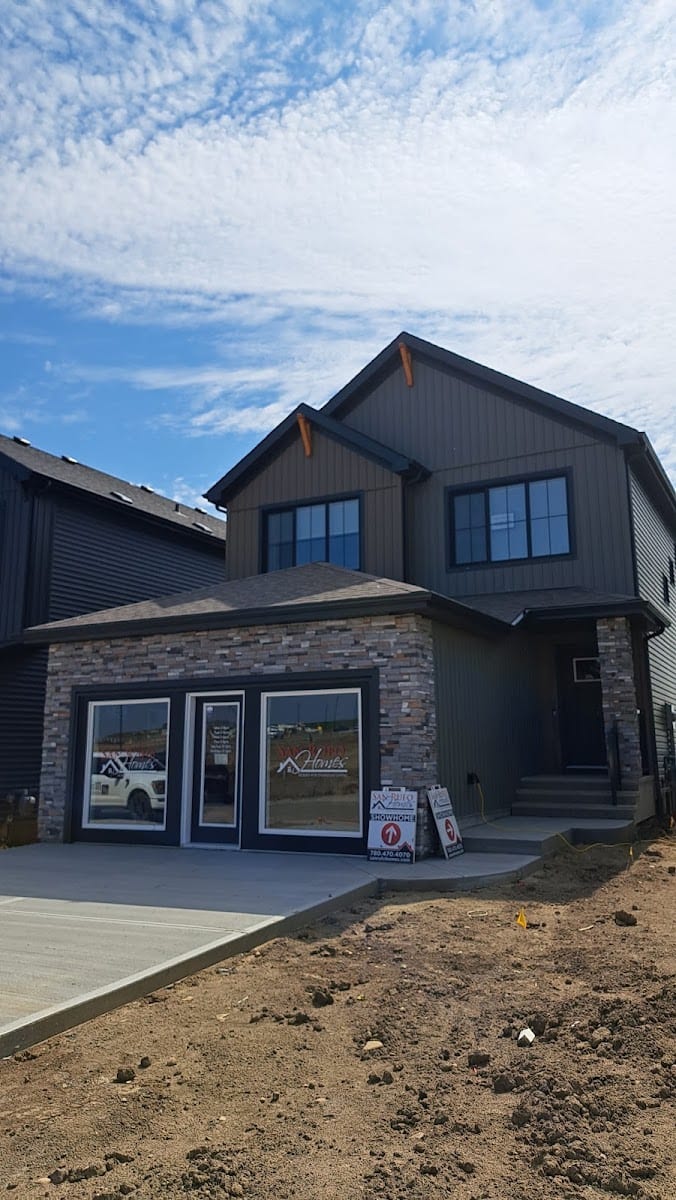 San Rufo Homes show home in Cambrian Community in Sherwood Park