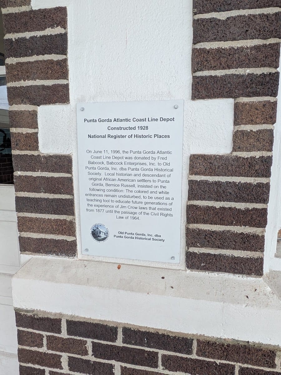 Punta Gorda Railroad Depot, photo 3