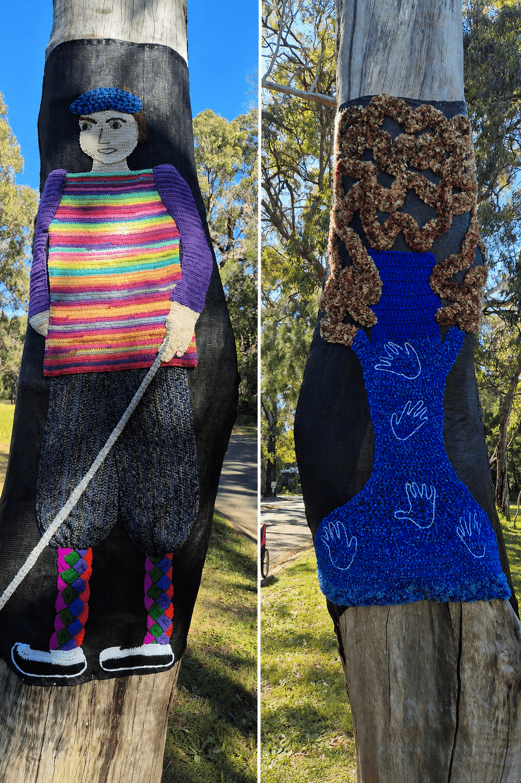 More yarn bombing to surprise and delight!