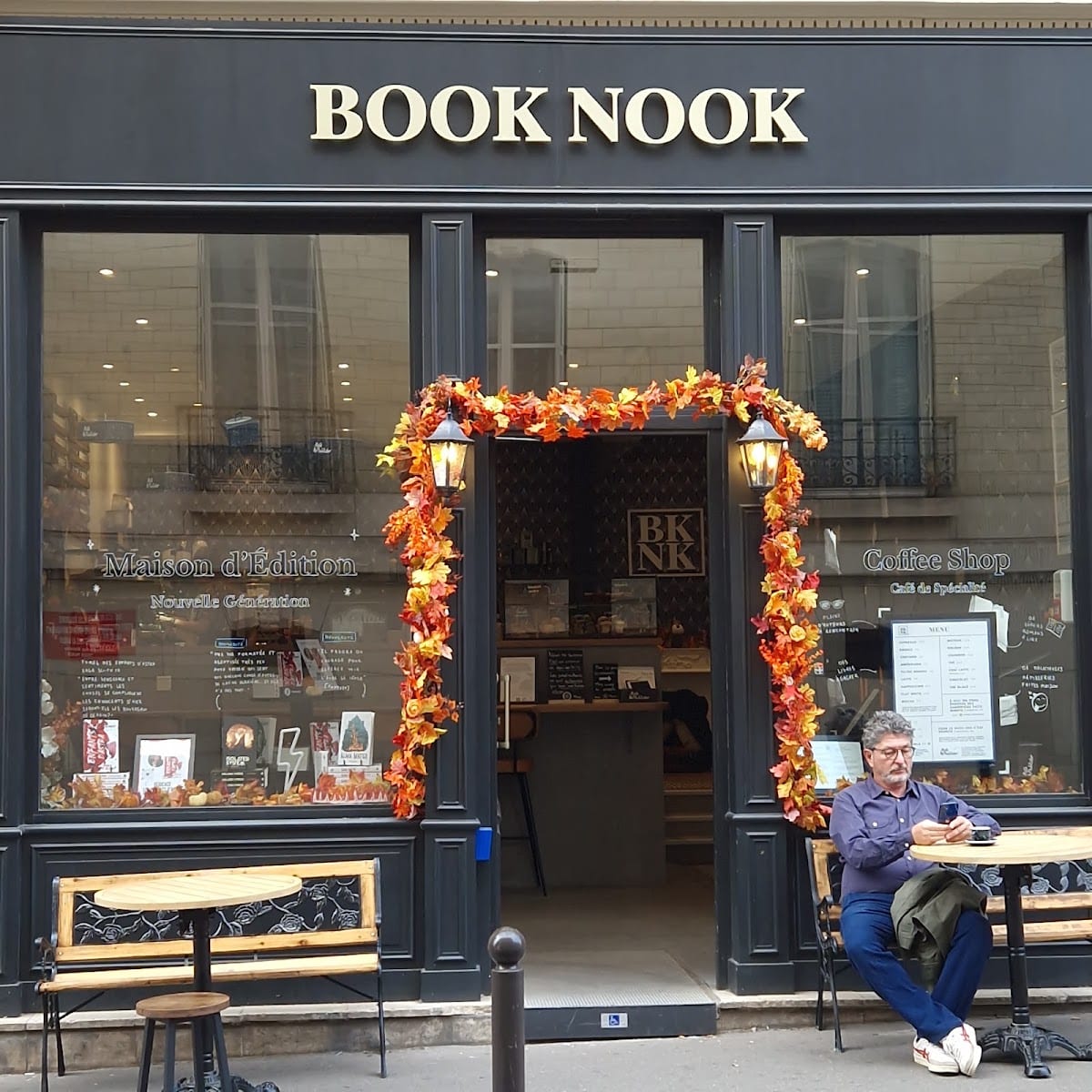 BKNK | Book Nook | Paris Coffee Shop, photo 2