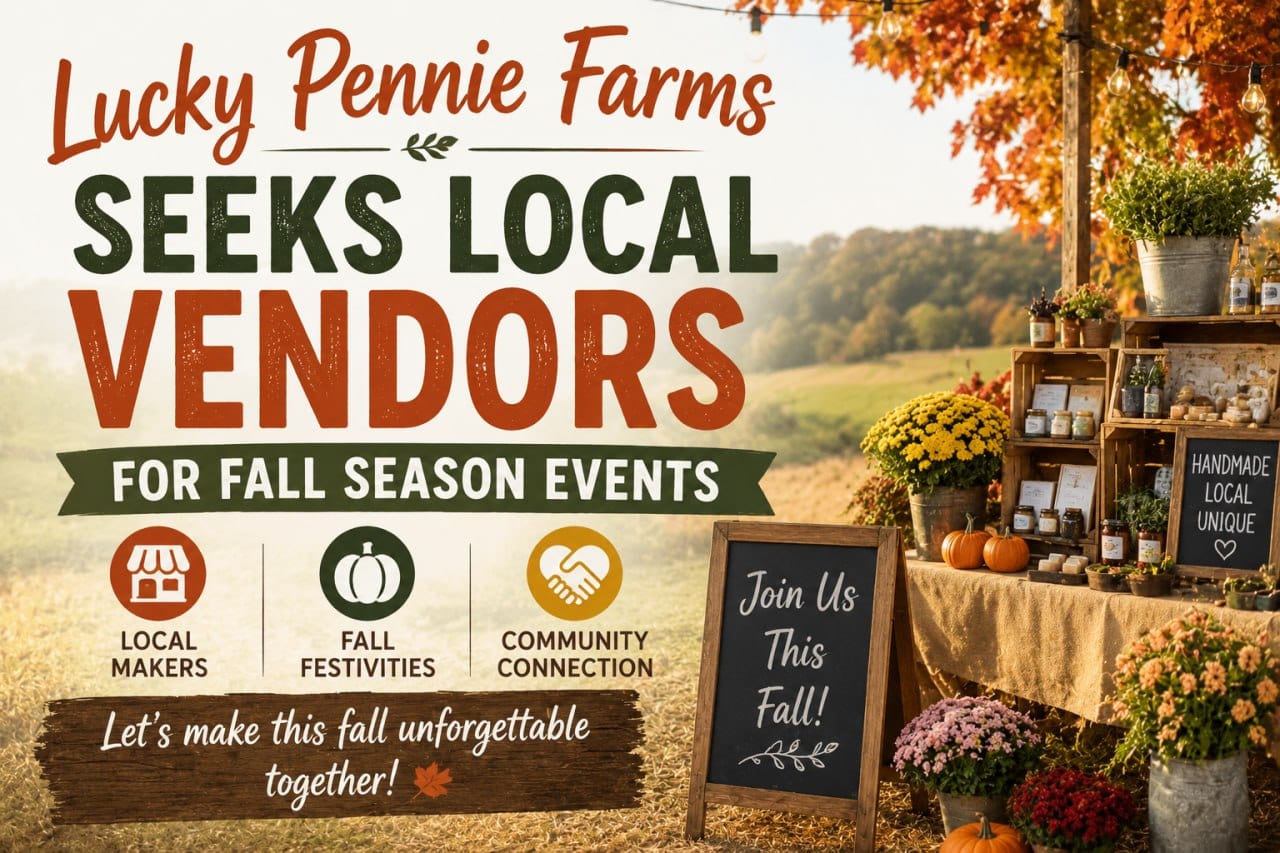 Lucky Pennie Farms Seeks Local Vendors for Fall Season Events