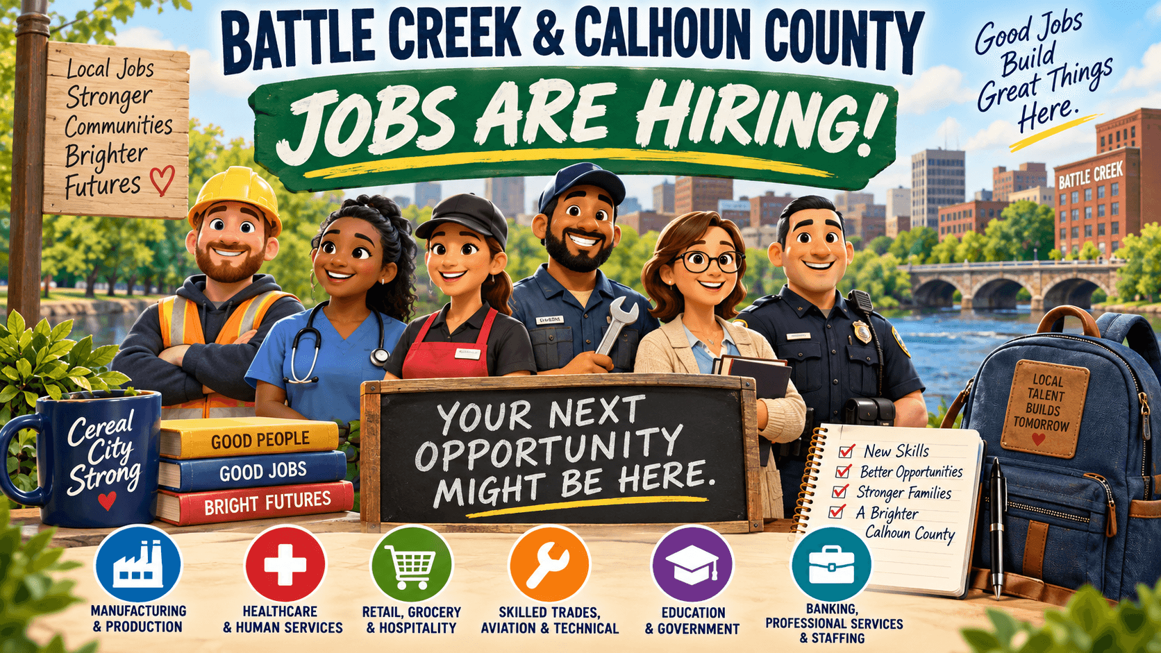Battle Creek and Calhoun County Weekly Jobs