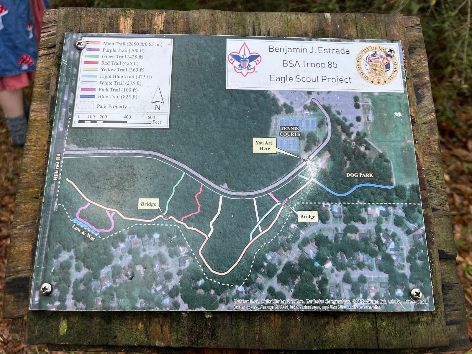 Benjamin J Estrada Eagle Scout Walking Trail