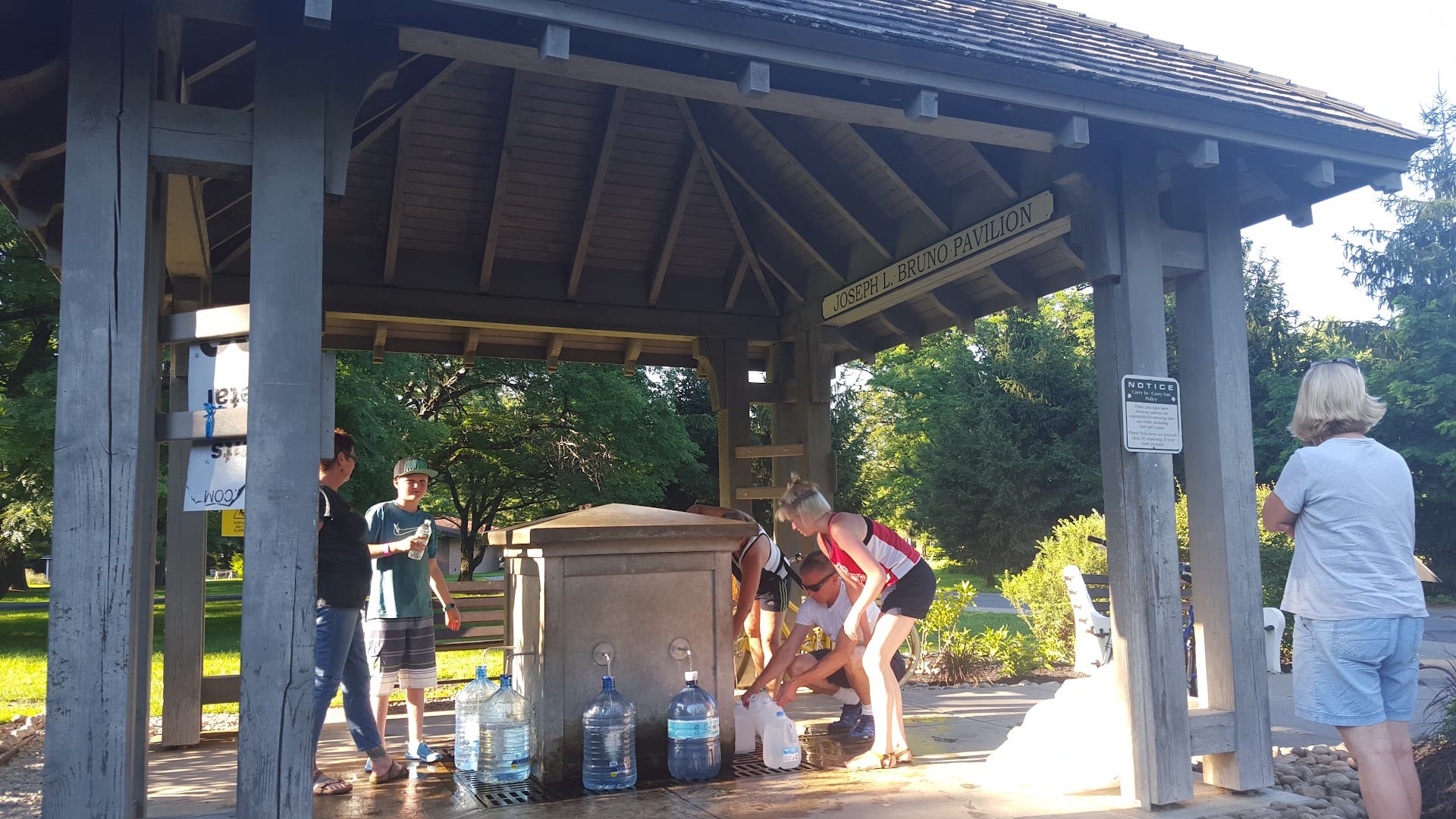 Joseph L Bruno Pavillion (popular community water supply)