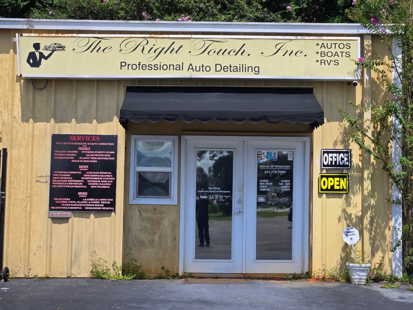 The Right Touch Inc Auto Detailing
