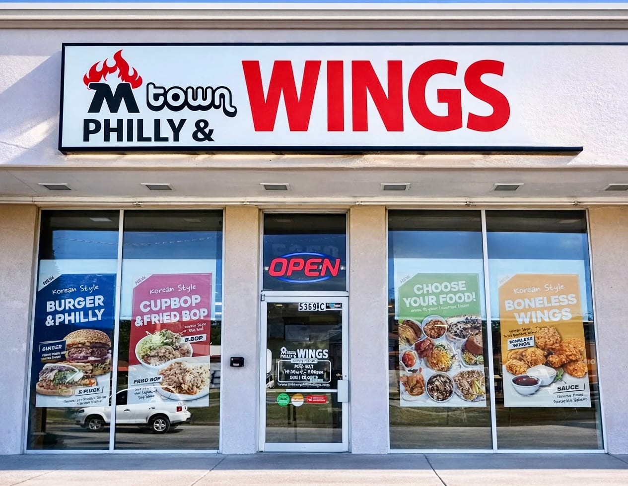 M Town Philly Wings
